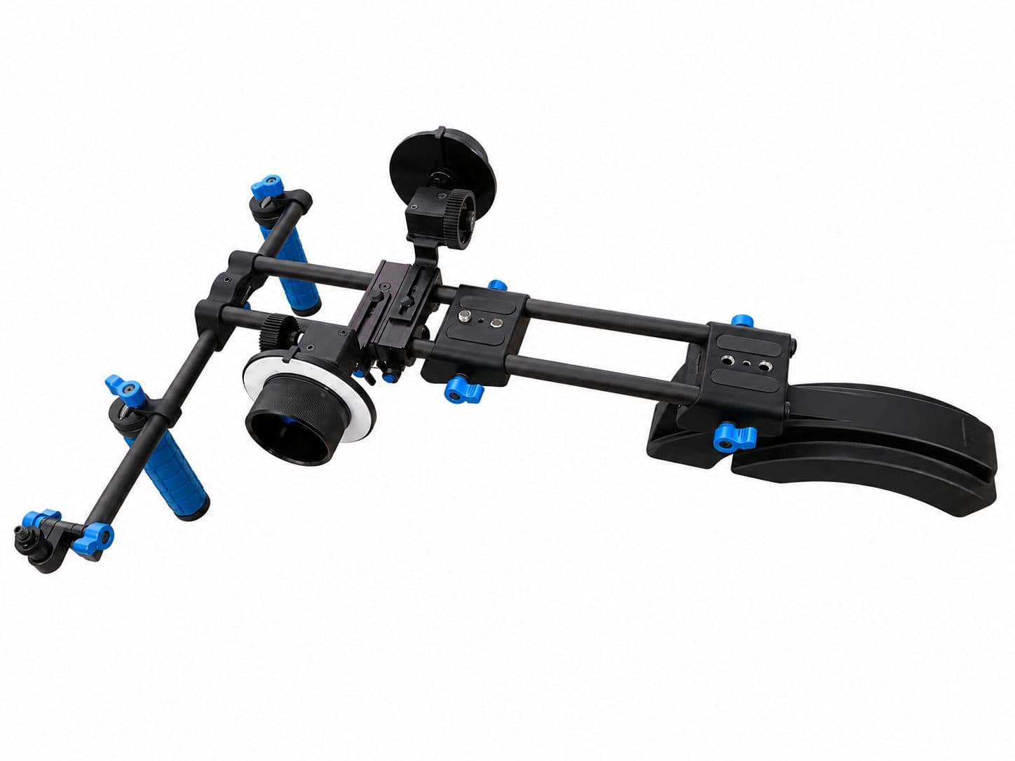 Redrock Micro Shoulder Rig + 2 Follow Focus Units – 15mm Rails & Dual Handgrips – photo 3