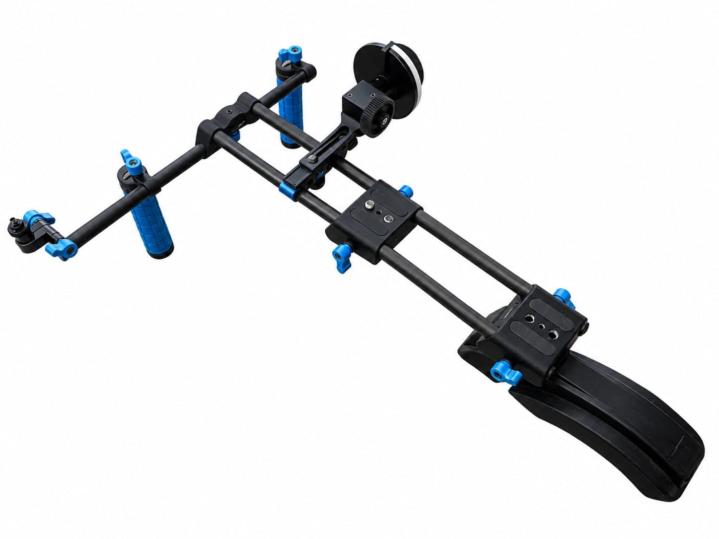 Redrock Micro Shoulder Rig + Follow Focus – 15mm Rails & Dual Handgrips – photo 2