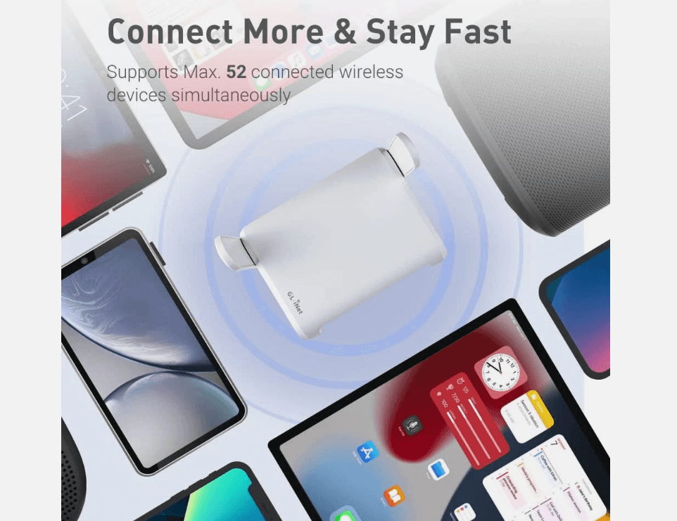 GL.iNet Opal AC1200 Portable Wi-Fi Router Kit + 20,000mAh Power Bank – photo 5