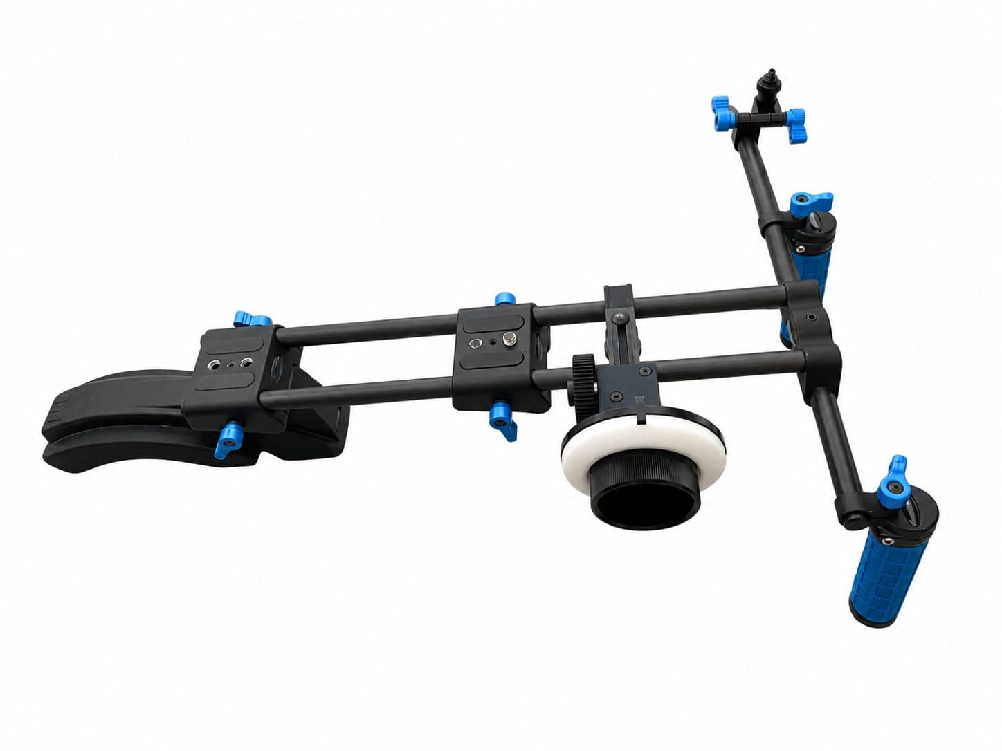 Redrock Micro Shoulder Rig + Follow Focus – 15mm Rails & Dual Handgrips – photo 4