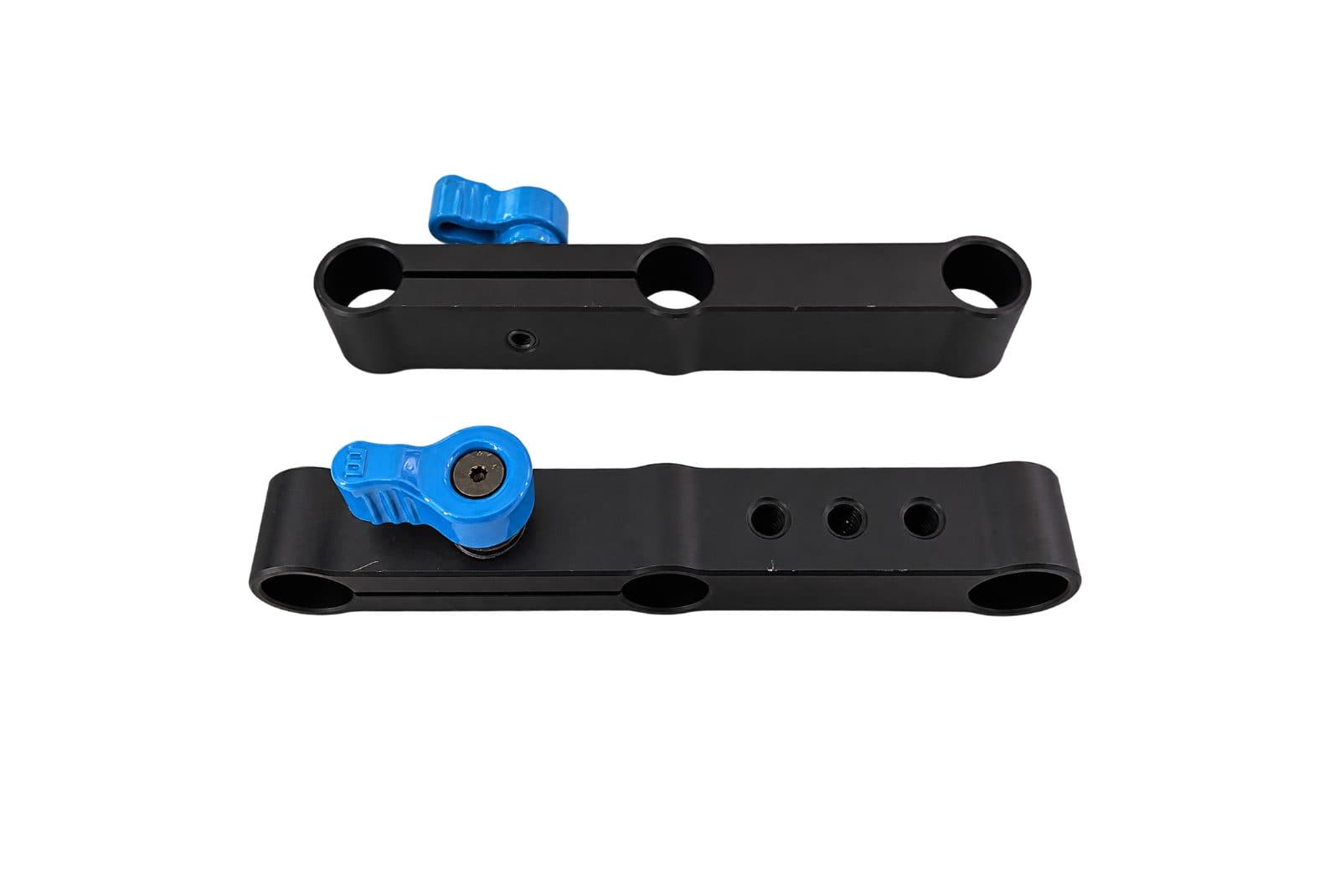 Redrock Micro 15mm Offset Rod Clamps – Pair of 3-Hole Connectors