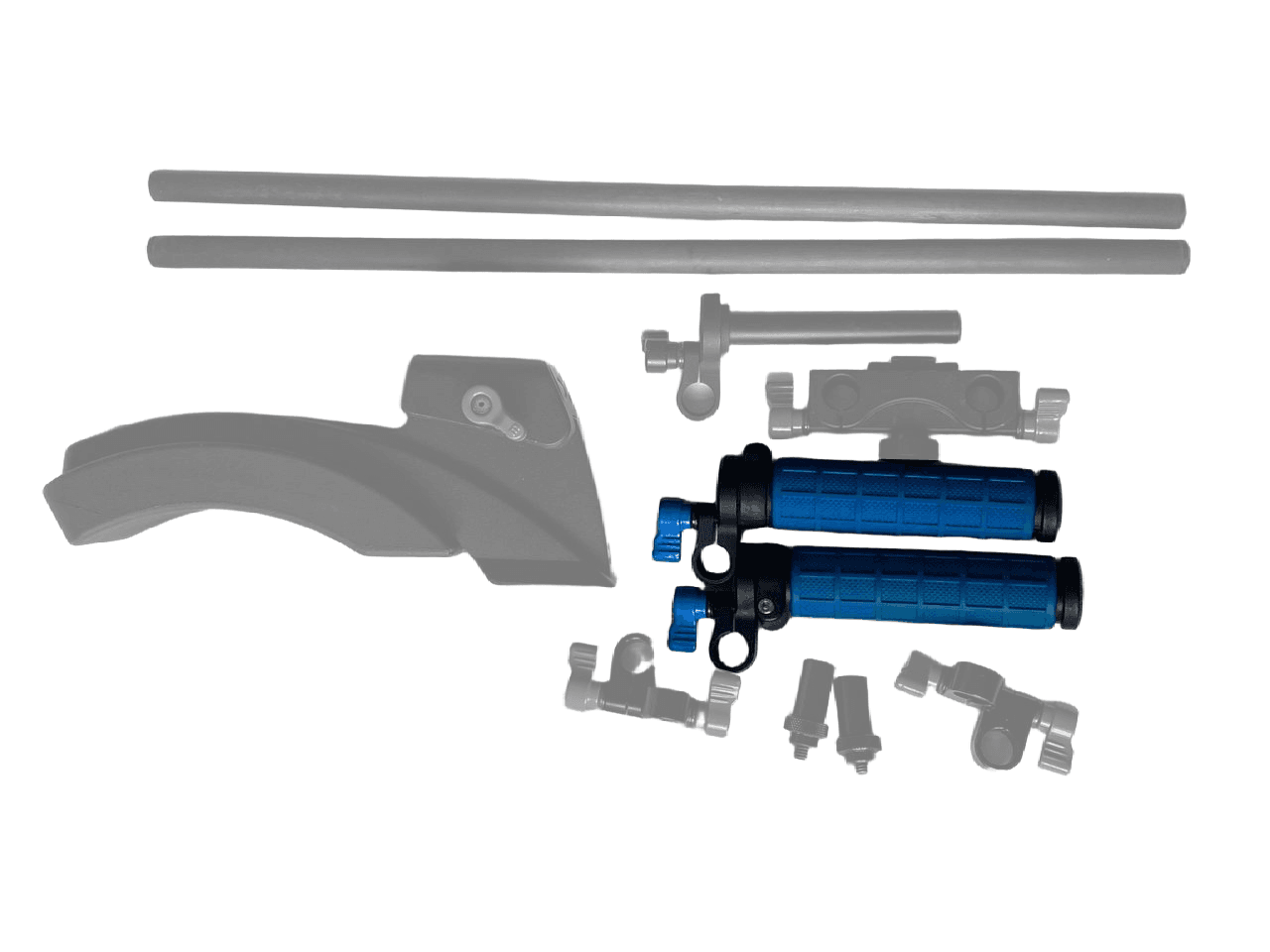 Redrock Micro microHandGrip Blue Pair – 15mm Camera Rig Handles – photo 5