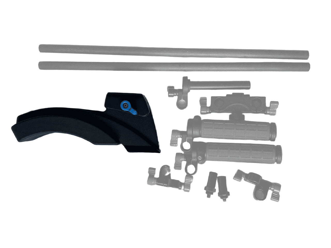 Redrock Micro microShoulderPad – Shoulder Support with Dual 15mm Rod Clamp – photo 3