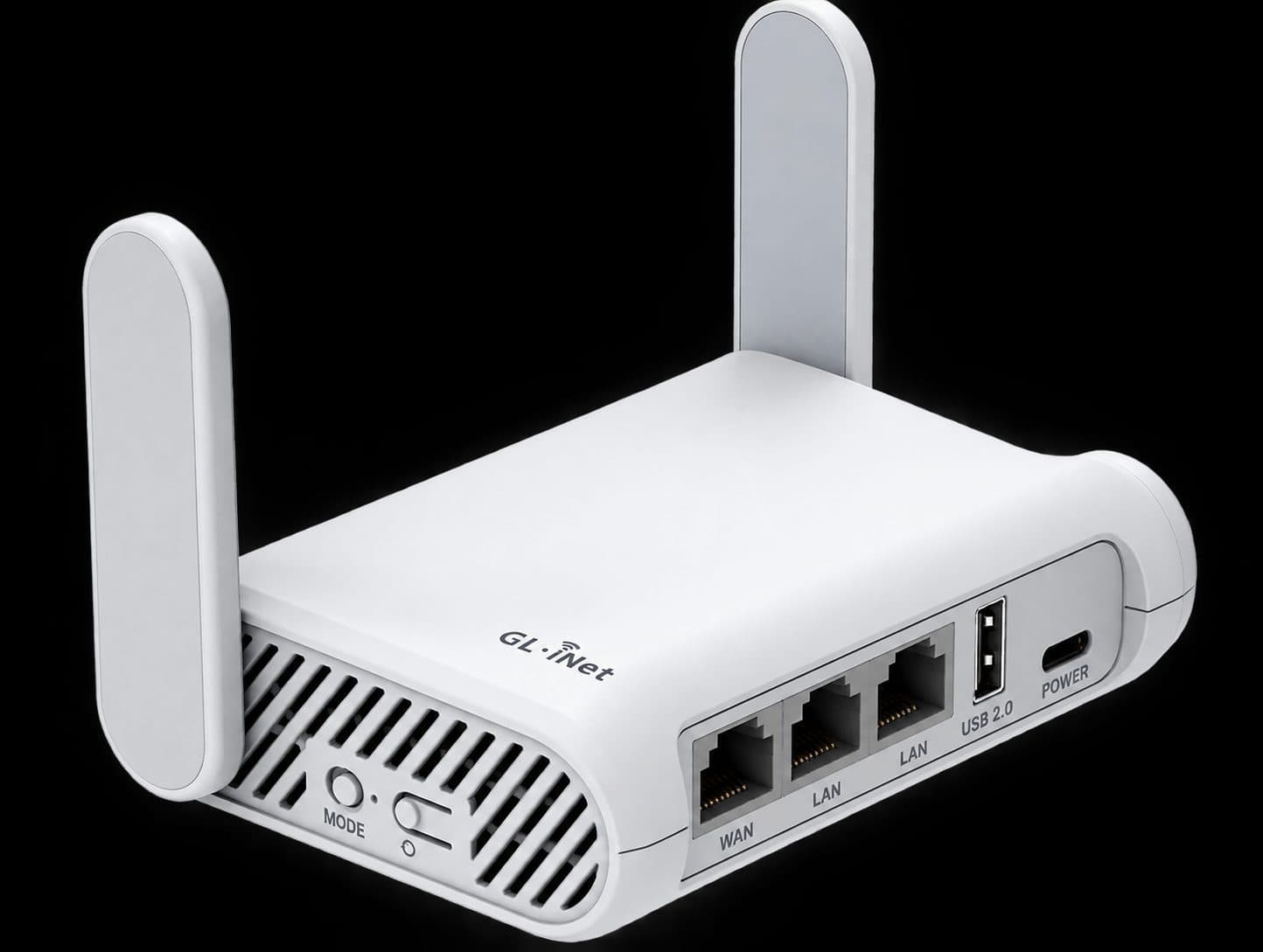 GL.iNet Opal AC1200 Portable Wi-Fi Router Kit + 20,000mAh Power Bank