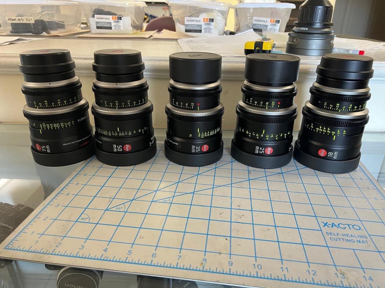 Leica summilux c lens set