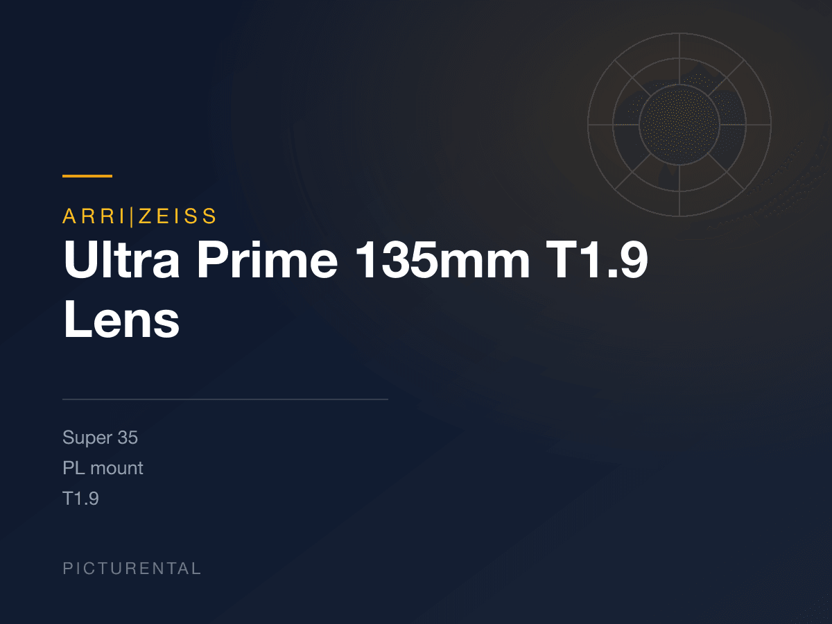 ARRI/Zeiss Ultra Prime 135mm T1.9 Lens
