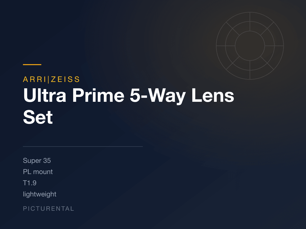 ARRI/Zeiss Ultra Prime 5-Way Lens Set